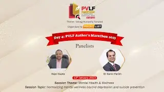 PVLF 2023 I Session Topic-Normalizing Mental Wellness Beyond Depression and Suicide Prevention