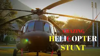 Amazing Helicopter Stunt, Ecureuil Helicopter, Pak Army Zindabad