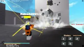 Best Delta Sans combo that I made (Roblox - SoulShatters)