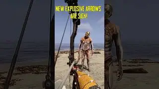 New explosive arrows are sick! in Sons of the Forest
