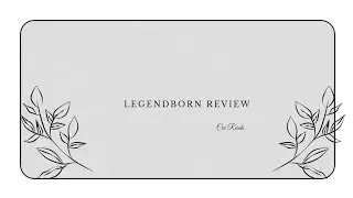 I read Legendborn and these are my thoughts