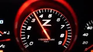 350z Custom Gauges with White LEDs for Logan's Nissan
