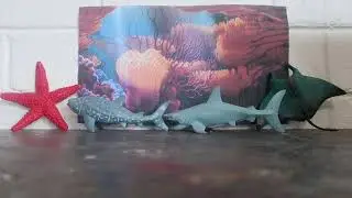 Toy Sea Animals & Paper Reef Remake