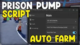 [NEW] Prison Pump OP Script Auto Farm And Instant Kill Mobs - Roblox 2025