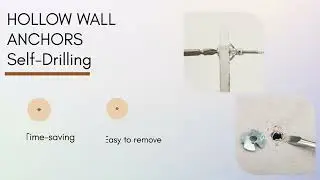 Hollow Wall Anchors one piece type Self Drilling