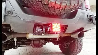 How to Install Trailer Hitch Cover Led Brake Light