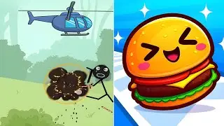 KICK LOSER Vs FOOD RUN - Satisfying All Levels ASMR Gameplay Sandwich Runner Spin Challenge #gaming