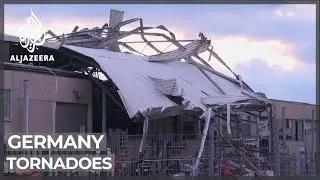 Germany tornadoes: Trail of destruction in western regions