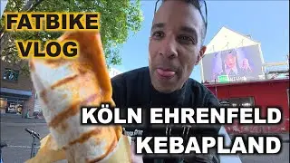 🚲Fatbike Ride durch K&ouml;ln Ehrenfeld: Pascha, Streetart, Kebapland