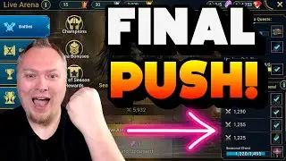 Live Arena Season 1 Final Push to TOP REWARDS!  Raid: Shadow Legends