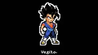 Pixel Battle(Review and Stuff Original) dragon ball vegito theme