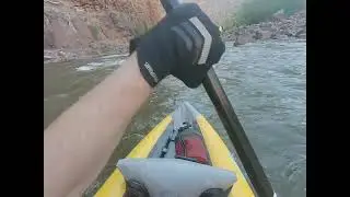 Warm Springs Rapid, Yampa River at low water