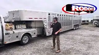 38&rsquo; Wilson Aluminum Livestock Trailer