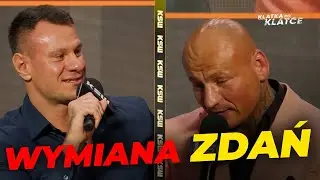 Szpilka rzucił zdanie, Wrzosek odbił piłeczkę. 