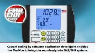 Detecto MedVue Medical Weight Analyzer Connectivity