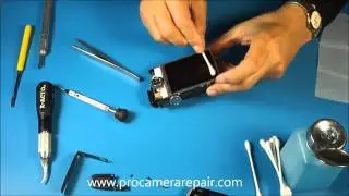How to the Replace LCD Screen on the Canon PowerShot SD870 IS Digital Camera.