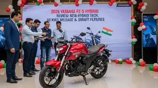 2026 Yamaha FZ-S Hybrid 😱 60 km/l Mileage? India’s First Hybrid Bike with Smart Tech!