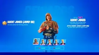 HOW TO UNLOCK ALL AGENT JONES STYLES IN FORTNITE SEASON 6!