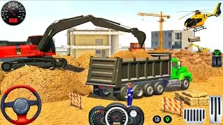 Real Large City Construction Games - City Road Construction Simulator 3D Game - Android GamePlay
