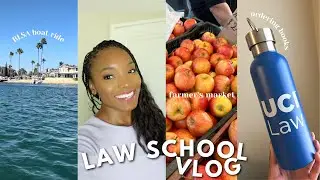 VLOG | PREPARING FOR 2L YEAR OF LAW SCHOOL | BLSA EVENT, MY CLASS SCHEDULE, BUYING BOOKS, DECLUTTER