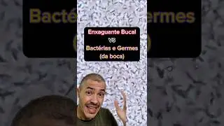 Experimento: Enxaguante Bucal VS Bact&eacute;rias e Germes! #curiosidades #microscopio #biologia #zoom