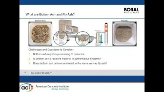 Bottom Ash for Use as a Pozzolan in Concrete