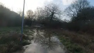 inondations du blosne &agrave; la Poterie et &agrave; Chantepie : le REV Rennes-Chartres KO