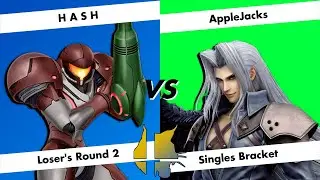 Button Check 19: The Return - Loser's Round 2 - H A S H (Samus/Terry) vs ApplesJacks (Seph/Hero)