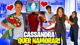 ESTEVÃO ESTÁ APAIXONADO PELA CASSANDRA E A VIZINHA SURTOU! *olha o que aconteceu😮