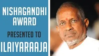 Ilaiyaraaja Receives Nishagandhi Award | Ilaiyaraaja Official