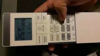 Как использовать пульт дистанционного управления Panasonic Sky Series AC