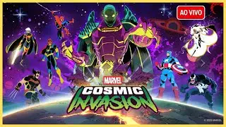 MARVEL COSMIC INVASION ! CONHECENDO O GAME AO VIVO !!!