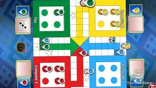 Ludo Chakka in 4 Players | Ludo Game in 4 Players | Ludo Gameplay | Ludo Khela | Ludo King Gameplay