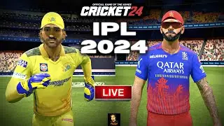 IPL 2024 CSK vs RCB T20 Match - Cricket 24 Live - RtxVivek
