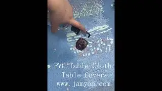2023 New design printed plastic vinyl tablecloth PVC table cover pvc plastic table cloth