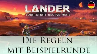 Lander - Die Regeln mit Beispielrunden
