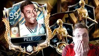 The First 99 OVR Player in FIFA Mobile 18! Prime Icon Pele! Program Bundle Opening! 3 Master Pulls!