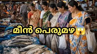 ഇത്രയും ഫ്രഷ് ആയിട്ടുള്ള മീൻ എവിടെ കിട്ടും | Mangloor fish market | Travel Vlog