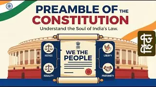 संविधान की प्रस्तावना | Constitutional Law - I | Hindi