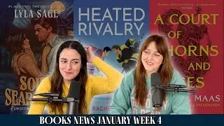 Book News - Lyla Sage, ACOTAR series, Heated Rivalry, and library e-book licenses