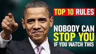 Top 10 Rules Nobody can☺️Motivational story barack Obama🙄(63 prasidant of America)