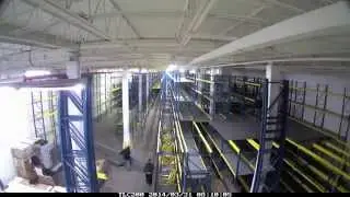 Time Lapse - Warehouse Design & Installation