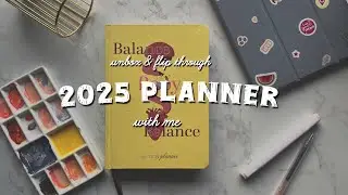 The Ekaami 2025 Planner📒🎀 |  Unboxing and flip through📦📖