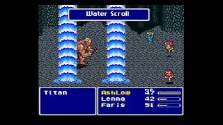 Final Fantasy V Low Level Challenge - Titan