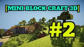 I BULD A MINI HOUSE 🏡 mini block craft 3D I Minecraft Gameplay #2