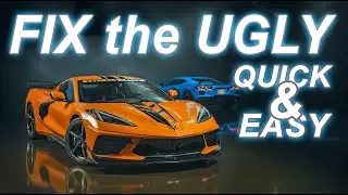 Fixing the Ugliest Thing on My C8 Corvette | Simple DIY Upgrade