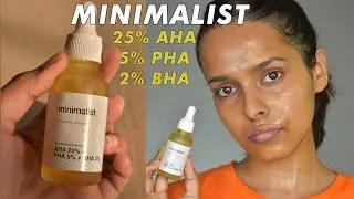 Minimalist's Weekend Exfoliating Facial 6 weeks Review & How to use