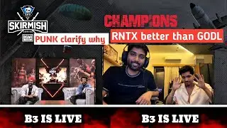 PUNK REPLY difference between RNTX & GODL | NINJA reply on CAMPING ! CHAMPION 🏆 IQOO RNTX
