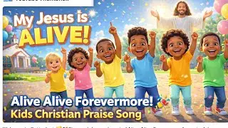 Alive Alive Forevermore 🎉 | Kids Christian Praise Song | Sunday School Worship