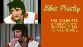 Elvis Presley - The 25 February 1970, Houston Press Conference